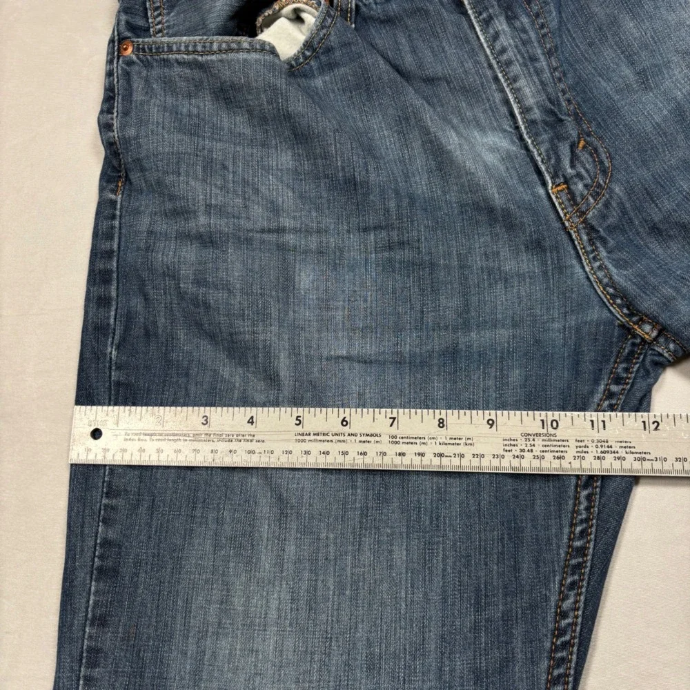 Levi's 527 Slim Bootcut Jeans Mens 36x32 Blue Medium Wash Denim 05527-0239